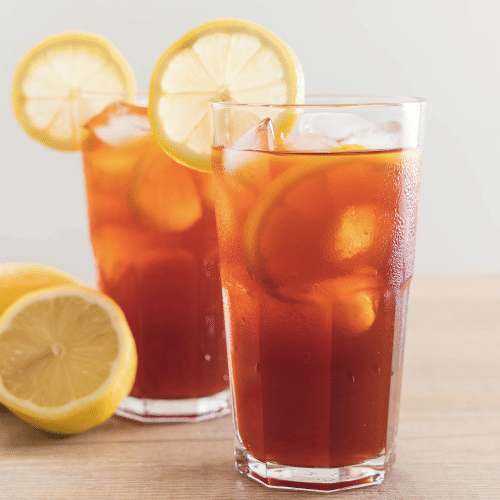 Housemade Lemongrass and Honey Ice Tea