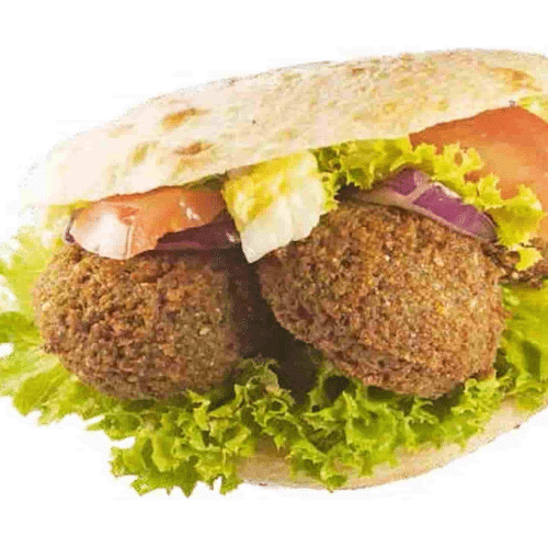 Falafel im Taschenbrot