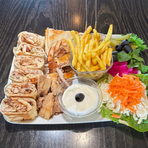 Arabisch Schawarma Teller