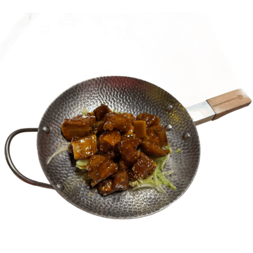 糖醋排骨 - Schweinerippchen in Zucker-Essig-Glasur