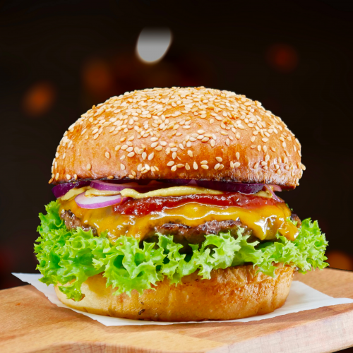 Klassischer Burger