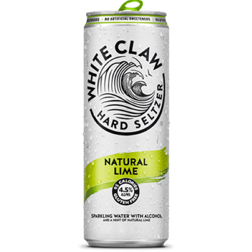 WHITE CLAW Hard Seltzer Natural Lime Dose 0,33l