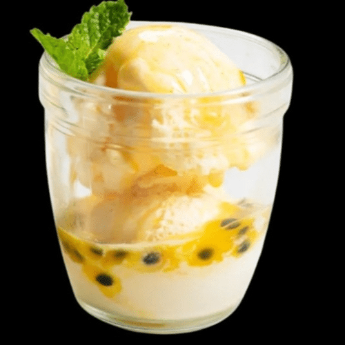 Haselnuss Eiscreme ( 2 Stk. Kugel )