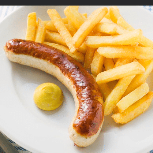 Kalbsbratwurst