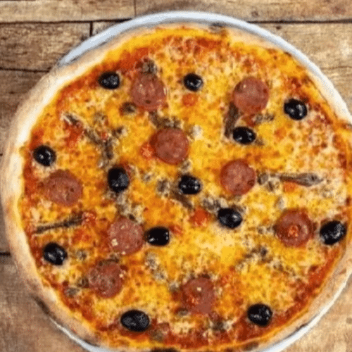 Pizza Etna (scharf)