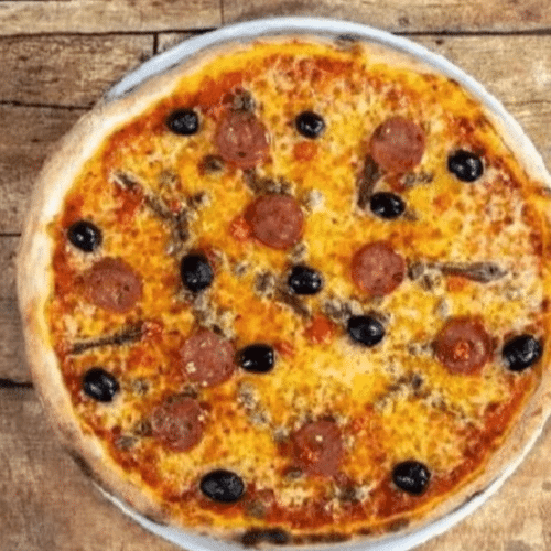 Pizza Etna (scharf)