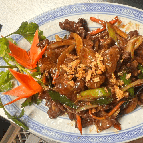 Bœuf sauté aux oignons(45)