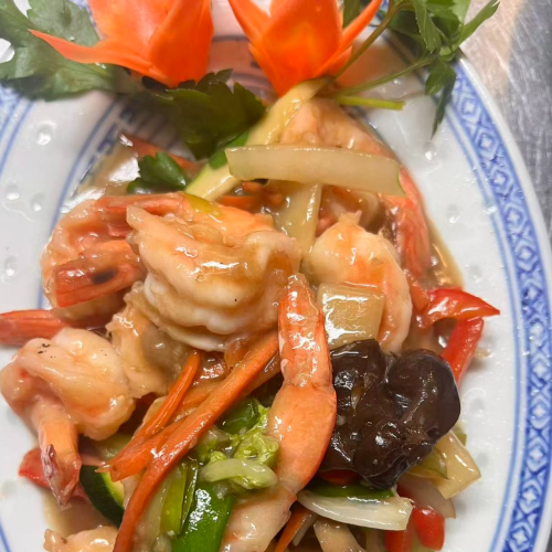 Crevettes aux légumes(62)