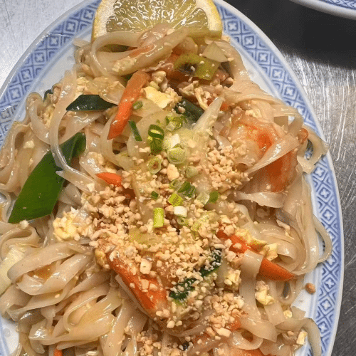 Pad thaï aux crevettes(419)