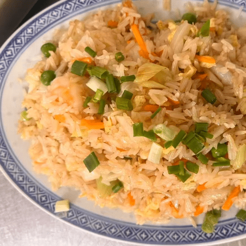 Riz sauté au légumes