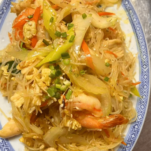 Vermicelles sautées à la mode Singapour(105)