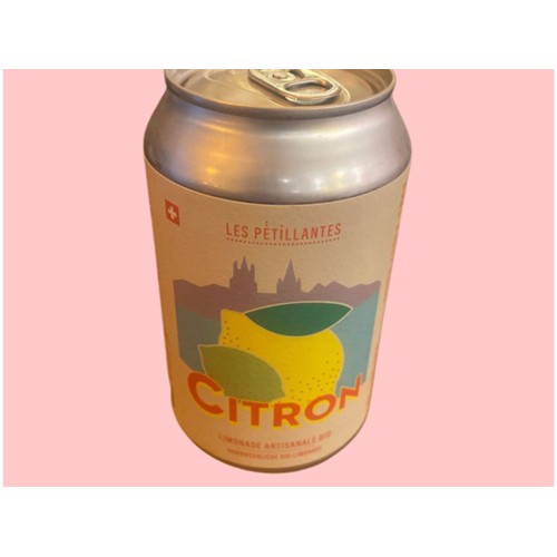 Limonade bio Les pétillantes 33 cl