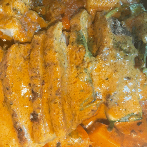 Entenbrust mit indischer Rogan Curry Sauce