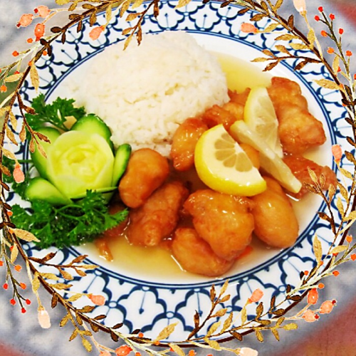 Poulet an Zitrone Sauce