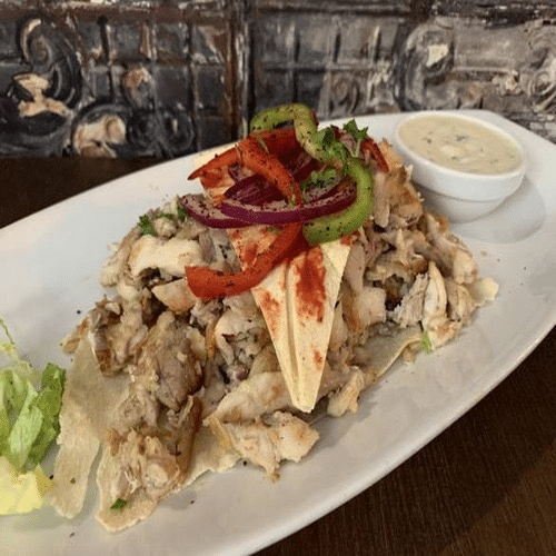 Assiette chawarma poulet