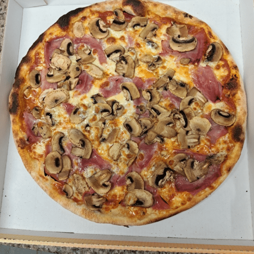Pizza Prosciutto et Funghi