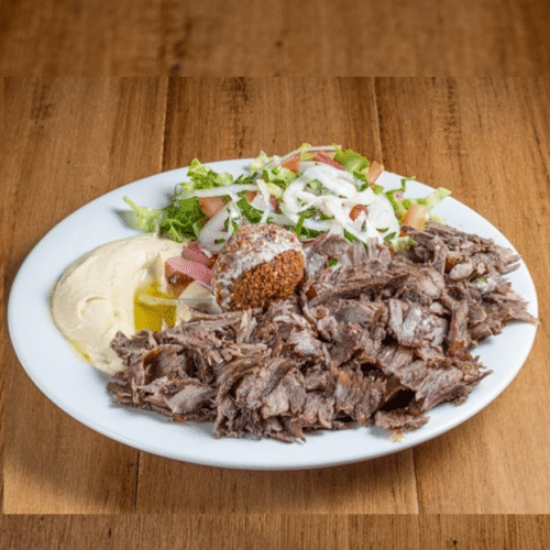 Lamb Chawarma Plate