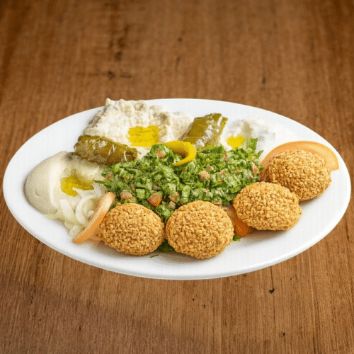 Vegetarian Falafel Plate