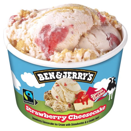 Ben & Jerry's -  Strawberry Cheesecake