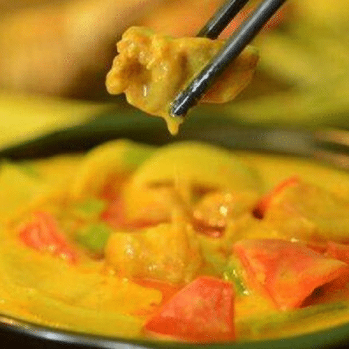 26. Poulet au curry