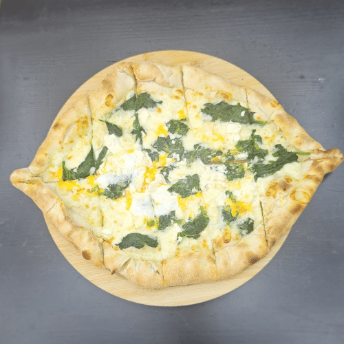 Pide Spinat mit Ei