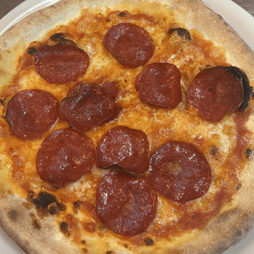 Pizza Rindersalami
