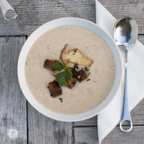 Steinpilzcremesuppe
