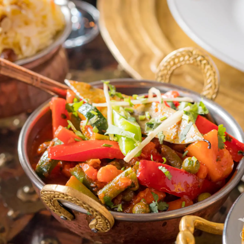 Gemüse Jalfrezi (scharf)