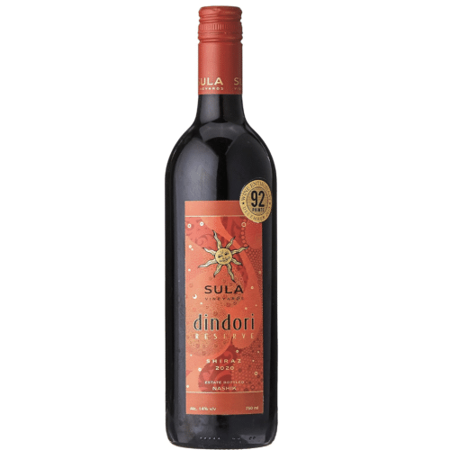 La Réserve-chiraz vin rouge, Indien hit rot 2004 0,75l