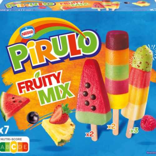 Pirulo Fruity Mix 7 pieces