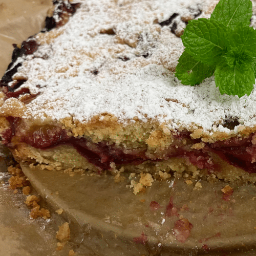 Pflaumenkuchen mit Streusel