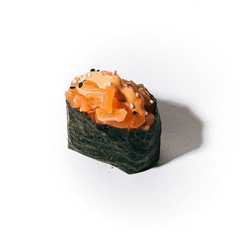 Nigiri Gunkan Saumon Epicé (2 pièces)
