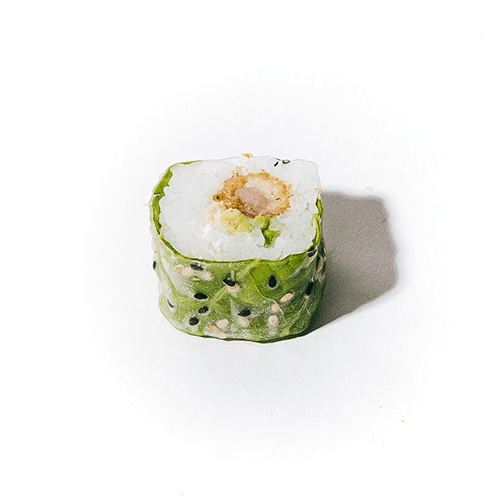 Spring Roll Crevette Tempura Avocat (6 pièces)