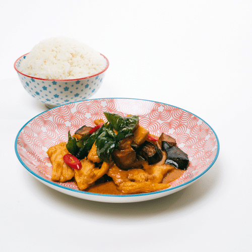 Poulet Curry rouge (chaud)