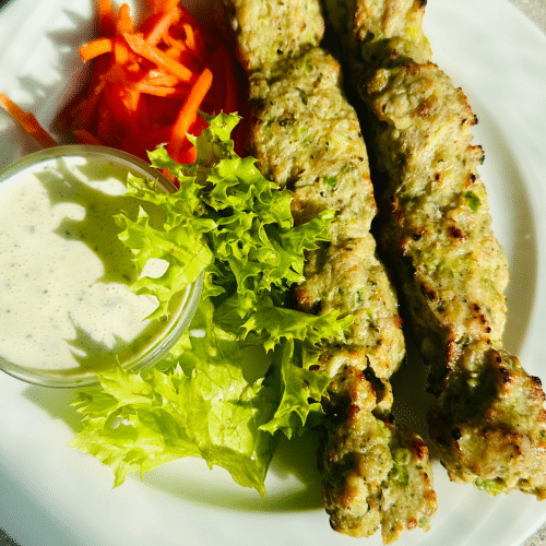 Charcol Chilli Kebab (scharf)
