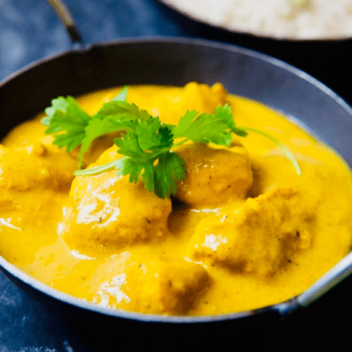 Chicken Korma (Süss-milde Sauce)