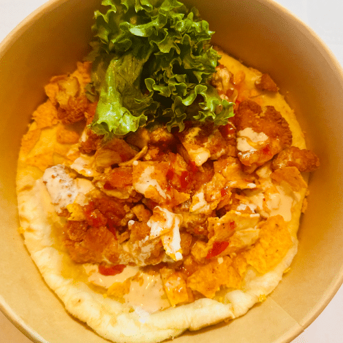 Chicken Sripes On Nan