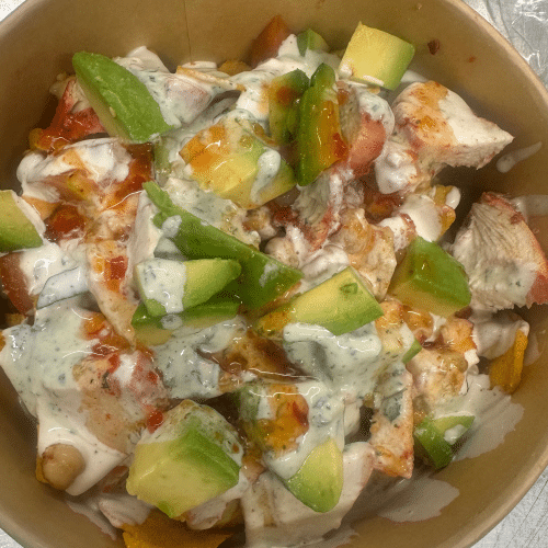 Nacho Tikka Avo chat (chef empfehlung)