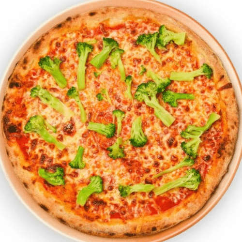 Pizza mit Brokkoli und Knoblauch - Ø30cm
