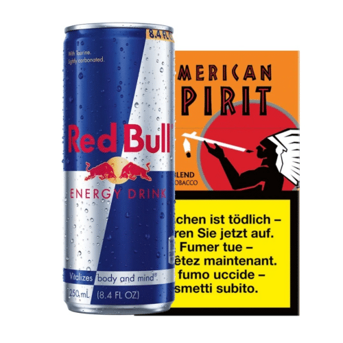 American Spirit Orange Box & Red Bull (20 Stück)