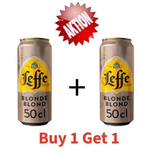 Leffe Blond 50cl (Buy 1 Get 1)