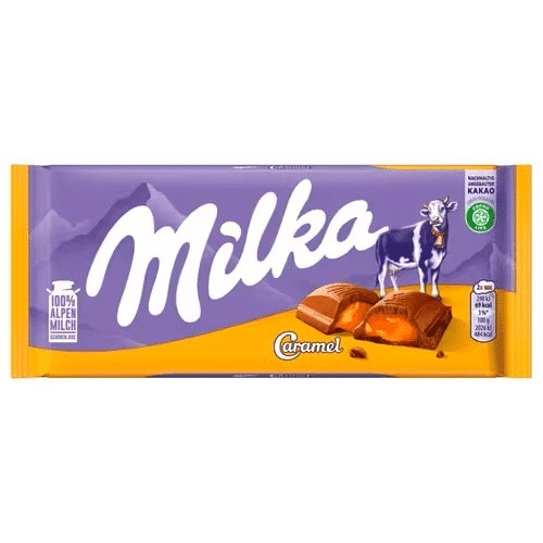 Milka Tafelschokolade Caramel (100g)