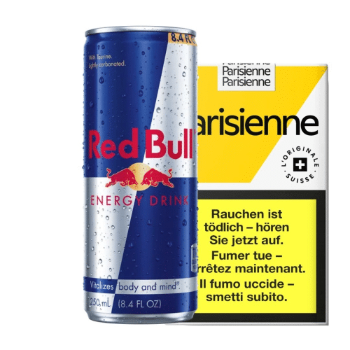 Parisienne Lep Jaune Box & Red Bull(20 Stück)