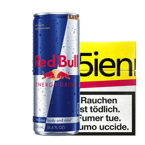 Parisienne Yellow Big Box & Red Bull (25 Stück)