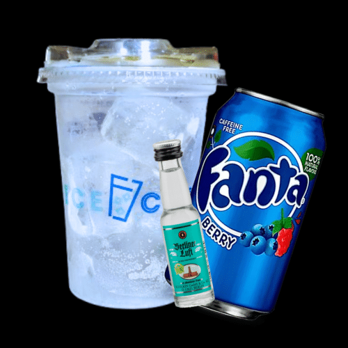 Berliner Luft Shot & Fanta Berry Ice Cup Combo