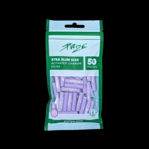 Purize Xtra Slim Activated Carbon Filter 50 Purple