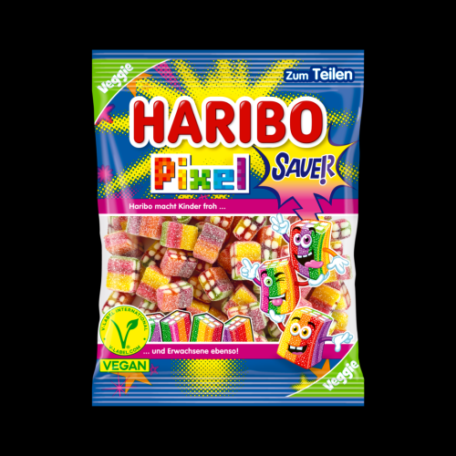 Haribo Rainbow Pixel Sauer 160g