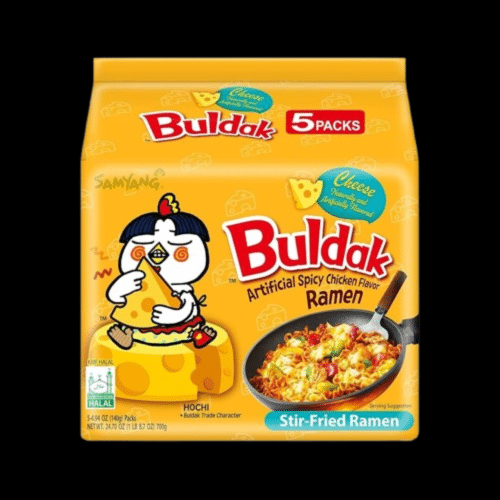 Samyang Buldak Cheese Hot Chicken Ramen 5 x 145g