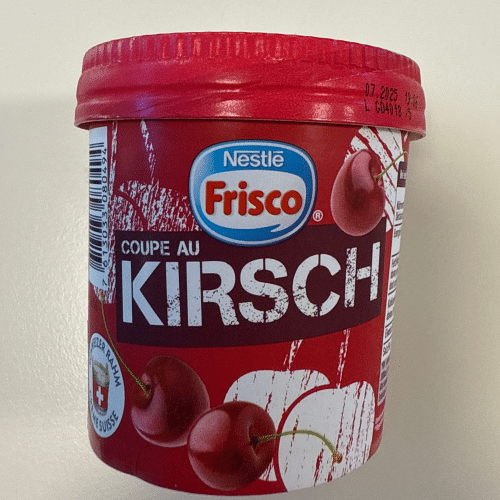 Cups Eis Dessert Kirsch
