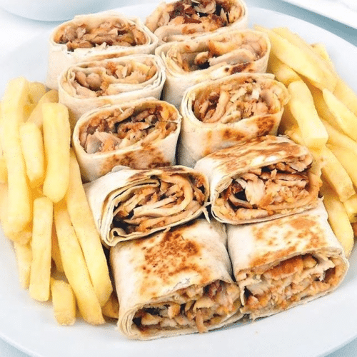 L'assiette Chawarma arabie